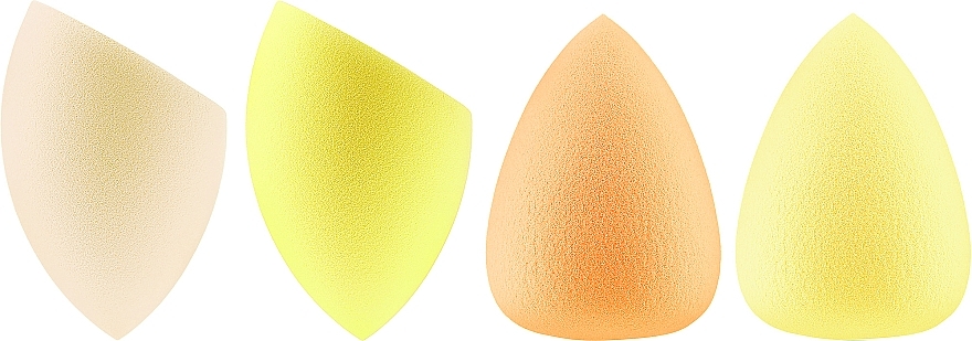 Make-up Schwamm beige, gelb, orange, hellgelb - Top Choice 3D Make-up Sponge — Bild N1