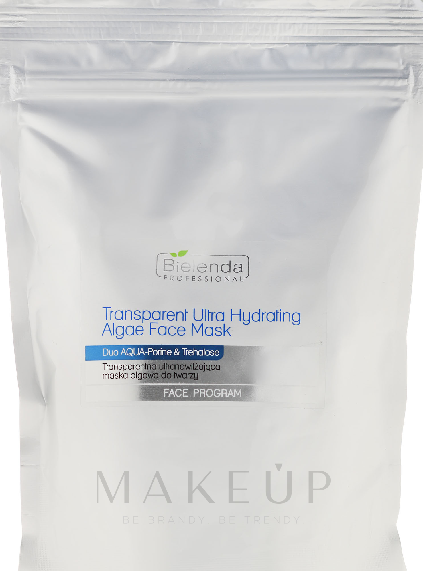 Intensiv feuchtigkeitsspendende Algen-Gesichtsmaske - Bielenda Professional Face Program Transparent Ultra Hydrating Algae Face Mask — Bild 190 g