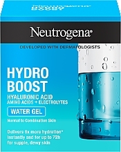 Wassergel mit Hyaluronsäure für normale bis Mischhaut - Neutrogena Hydro Boost Water Gel For Normal & Combination Skin — Bild N3