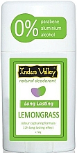 Düfte, Parfümerie und Kosmetik Natürlicher Deostick Zitronengras - Indus Valley Lemongrass Deodorant Stick