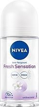 Deo Roll-on - Nivea Fresh Sensation Antiperspirant Antibacterial — Bild N1
