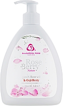 Düfte, Parfümerie und Kosmetik Flüssigseife mit natürlichem Rosenöl und Goji Beeren Extrakt - Bulgarian Rose Rose Berry Nature Liquid Soap