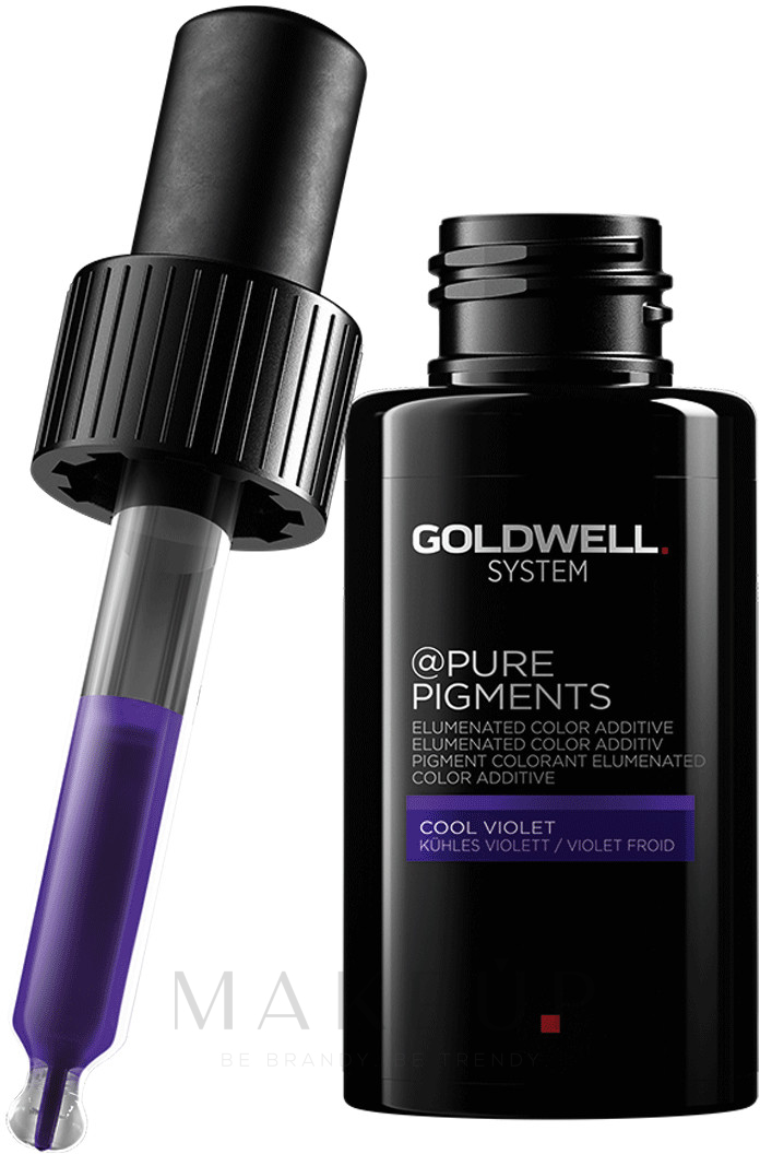 Farbstoffpigmentierter Zusatzstoff - Goldwell Pure Pigments — Bild Cool Violet