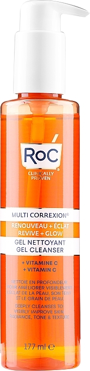 Gesichtsreinigungsgel - RoC Multi Correxion Revive + Glow Gel Cleanser — Bild N1