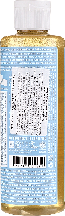 18in1 Flüssigseife für Babys - Dr. Bronner’s 18-in-1 Pure Castile Soap Baby-Mild — Bild N4
