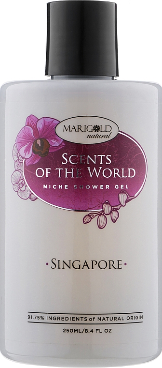 Parfümiertes Duschgel - Marigold Natural Singapore Niche Shower Gel — Bild N1