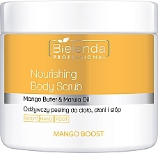 Bielenda Professional Mango Boost Nourishing Body Scrub  - Pflegendes Körper-, Hand- und Fußpeeling  — Bild N1