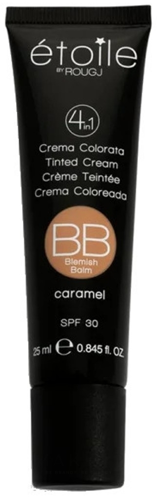 BB-Gesichtscreme - Rougj+ Etoile by Rougj BB Cream SPF30 — Bild Caramel