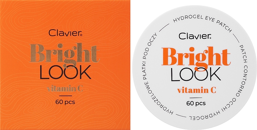 Hydrogel-Augenpatches mit Vitamin C - Clavier Bright Look Vitamin C Hydrogel Eye Patch  — Bild N2