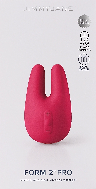Vibrator zur Stimulation der Klitoris - Pipedream Jimmy Jane Form 2 PRO Pink — Bild N2