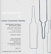 Ampullen gegen Haarausfall - Medavita Lotion Concentree Ampoules For Men — Bild N1