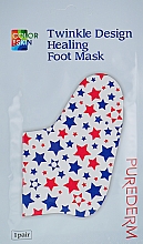 Fußmaske - Purederm Twinkle Design Healing Foot Mask — Bild N1