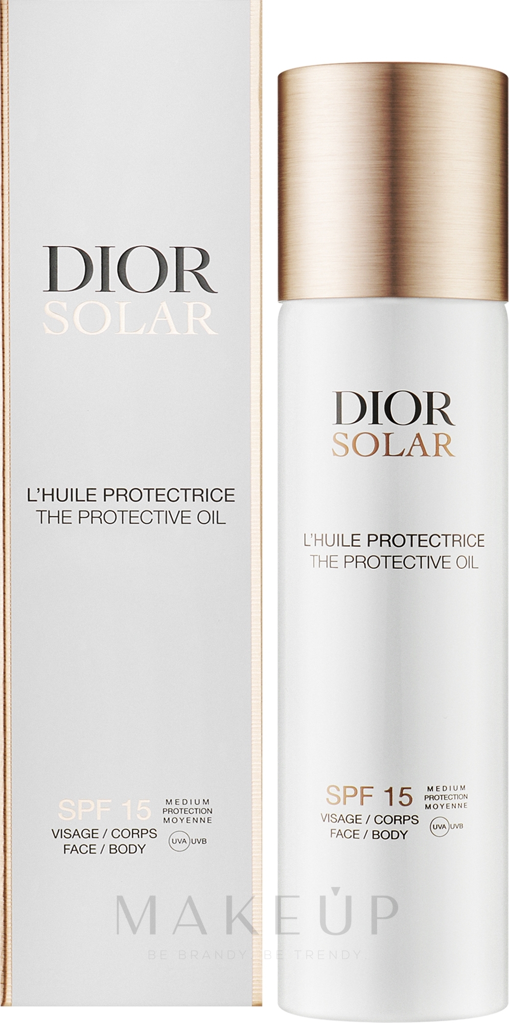 Sonnenschutzöl - Dior Solar Protective Oil SPF15 — Bild 125 ml