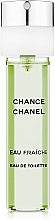 Chanel Chance Eau Fraiche - Eau de Toilette (3x20ml Refill) — Bild N2