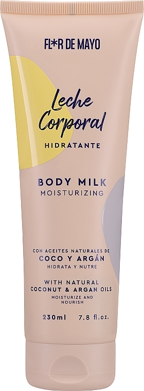 Körpermilch Kokosnuss und Argan - Flor De Mayo Coconut and Argan Moisturizing Body Milk — Bild N2