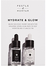 Düfte, Parfümerie und Kosmetik Set - Pestle & Mortar Hydrate & Glow (f/ser/2x15ml)