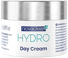 Feuchtigkeitsspendendes Tagescreme-Gel mit 10% Hyaluronsäure und Vitamin E - Novaclear Hydro Day Cream — Bild N3