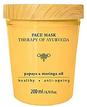 Düfte, Parfümerie und Kosmetik Regenerierende Anti-Aging Gesichtsmaske mit Papaya und Moringaöl - Stara Mydlarnia Happy Face Papaya & Moringa Oil Face Mask