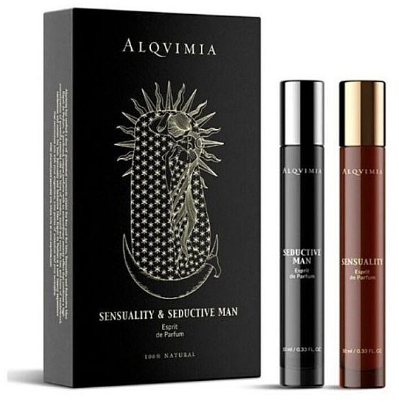 Alqvimia Sensuality & Seductive Man - Duftset (Eau de Parfum 2x10 ml) — Bild N1