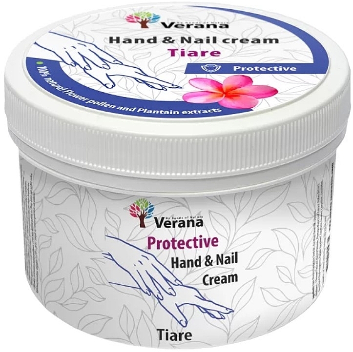 Schutzcreme für Hände und Nägel Tiare - Verana Protective Hand & Nail Cream Tiare — Bild N1