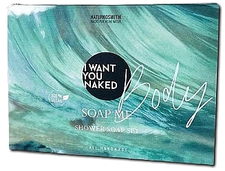 Seifenset Soap Me  - I Want You Naked Shower Soap Set (Seife 3x30g)  — Bild N1