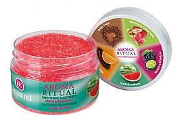 Körperpflegeset - Dermacol Aroma Ritual Fresh Watermelon Set (Duschgel 250ml + Körperpeeling 200g) — Bild N3