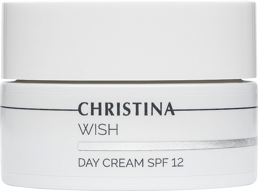 Aufhellende und glättende Tagescreme mit Antioxydationseffekt SPF 12 - Christina Wish Day Cream SPF 12 — Bild N1