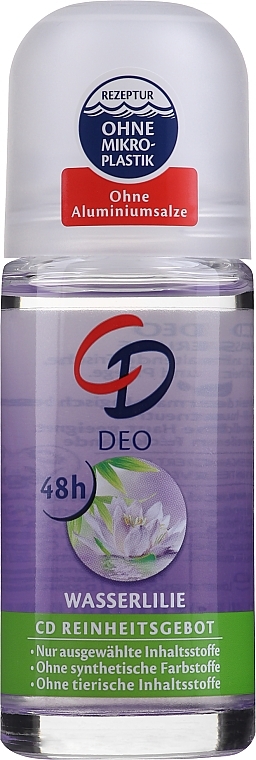 Erfrischender Deo Roll-on mit Wasserlilienextrakt - CD Wasserlile 24h — Bild N1