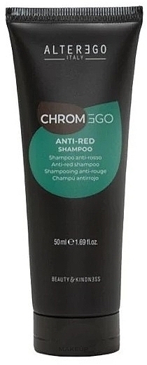 Neutralisierendes Kupfershampoo - Alter Ego ChromEgo Anti-Red Shampoo  — Bild N1