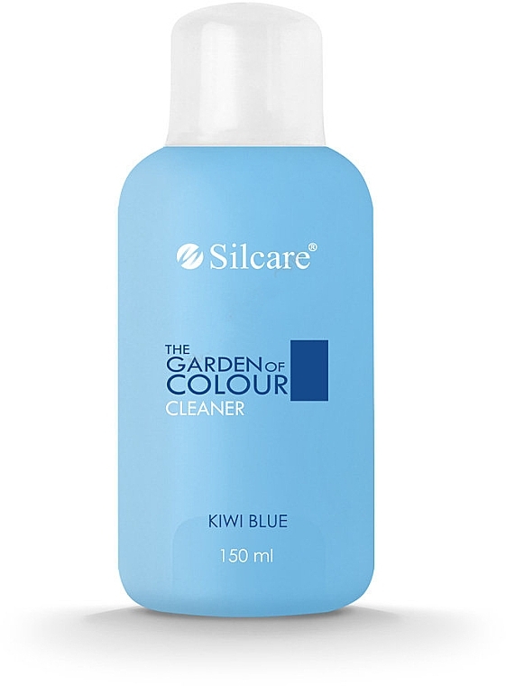 Nagelentfetter Kiwi Blau - Silcare The Garden of Colour Cleaner Kiwi Blue — Bild N3