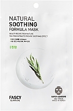 Düfte, Parfümerie und Kosmetik Beruhigende Tuchmaske für das Gesicht - Fascy Natural Soothing Formula Mask