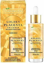 Düfte, Parfümerie und Kosmetik Regenerierendes Gesichtsserum gegen Falten mit Soja-Phytoplazenta und Kollagen - Bielenda Golden Placenta Collagen Reconstructor