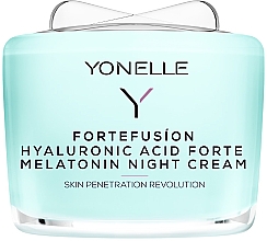 Düfte, Parfümerie und Kosmetik Nachtcreme mit Melatonin und Hyaluronsäure - Yonelle Fortefusion Hyaluronic Acid Forte Melatonin Night Cream