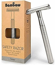 Rasierhobel silber - Bambaw Safety Razor — Bild N1
