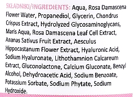 Erneuerndes Gesichtsserum mit Rosenwasser für trockene und reife Haut - Lynia Renew Rose Face Serum — Bild N2