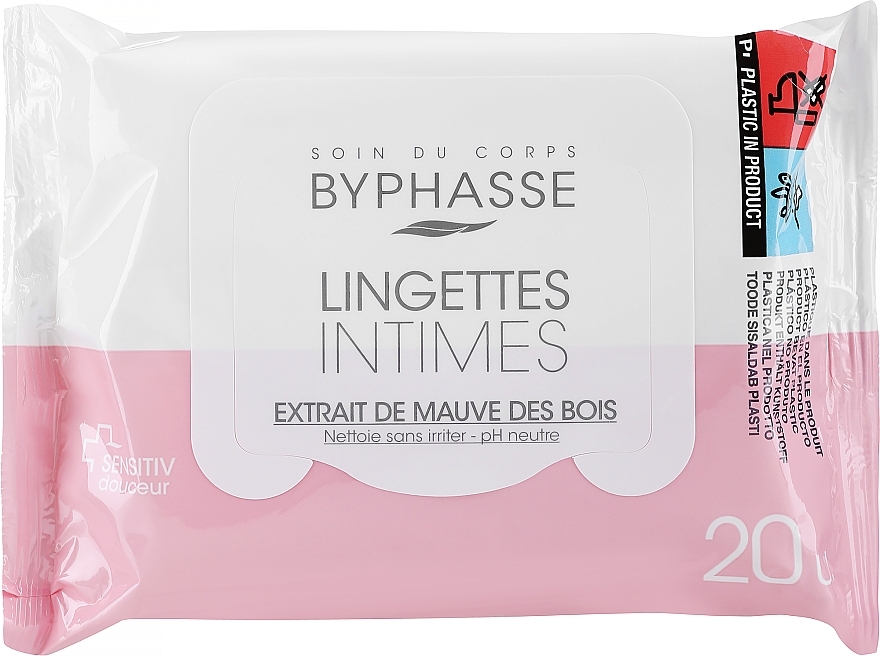 Intimhygienetücher - Byphasse Intimate Wipes — Bild N1