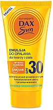 Düfte, Parfümerie und Kosmetik Sonnenschutzemulsion für Gesicht und Körper SPF 30 - Dax Sun Emulsion SPF30