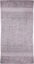 Kleines graues Handtuch mit Logo 50x100 cm - Bielenda Professional — Bild N1