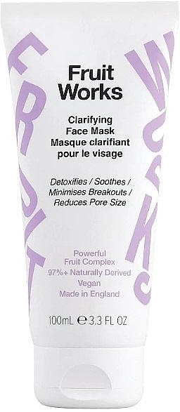 Entschlackende Gesichtsmaske - Fruit Works Clarifying Face Mask — Bild N1