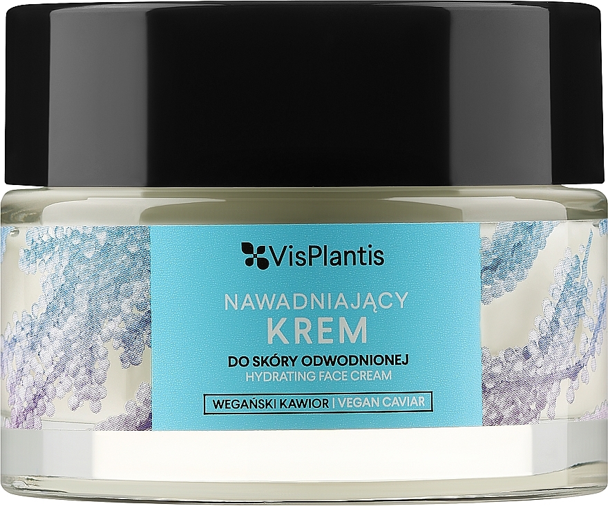 Feuchtigkeitsspendende Gesichtscreme mit veganem Kaviar für dehydrierte Haut - Vis Plantis Hydrating Face Cream With Vegan Caviar — Bild N1