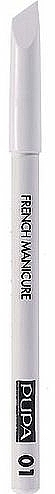 Nagelweißstift für French Manicure - Pupa French manicure pencil — Bild N1