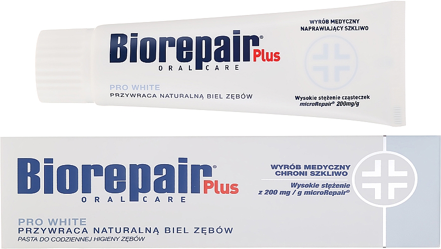 Aufhellende Zahnpasta Plus Pro White - BioRepair Plus PRO White