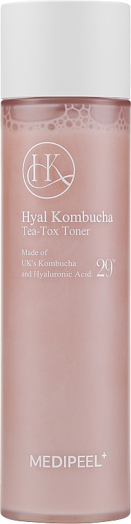 Tonikum für die Elastizität der Gesichtshaut mit Kombucha und Hyaluronsäure - MEDIPEEL Hyal Kombucha Tea-Tox Toner  — Bild N2