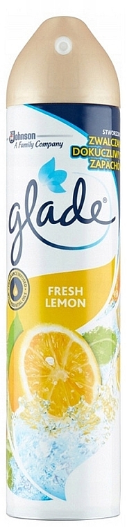 Glade Fresh Lemon Air Freshener  - Lufterfrischer Zitrone  — Bild N1