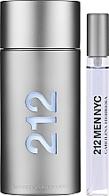 Carolina Herrera 212 Men NYC  - Duftset (Eau de Toilette 100ml + Eau de Toilette Mini 10ml + After Shave Gel 100ml) — Bild N2