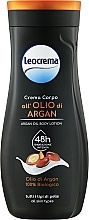 Düfte, Parfümerie und Kosmetik Körpercreme mit Arganöl - Leocrema Cream Fluid Body 