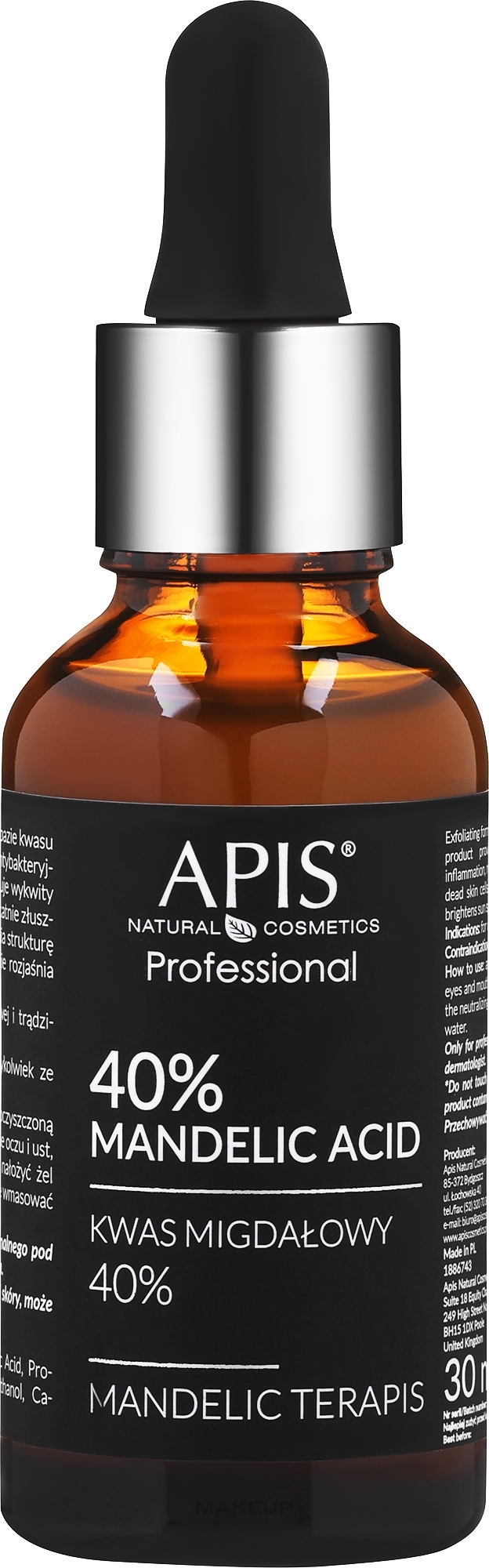 Mandelsäure 40% - APIS Professional Mandelic TerApis Mandelic Acid 40% — Bild 30 ml