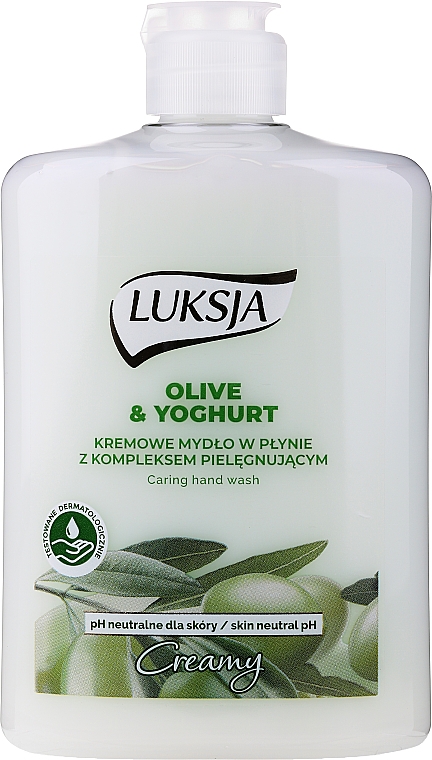 Flüssige Handseife mit Joghurt und Olivenöl - Luksja Olive&Yoghurt Hand Wash