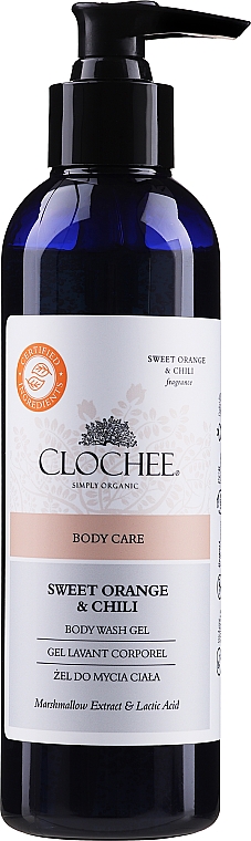 Duschgel - Clochee Sweet Orange & Chili Body Wash Gel — Bild N1
