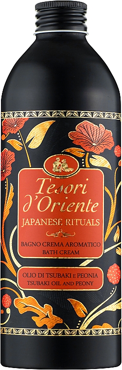 Tesori d`Oriente Japanesse Rituals - Parfümiertes Badecreme-Gel mit Tsubakiöl und Pfingstrose — Bild N1